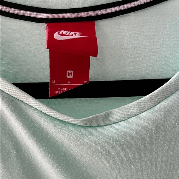 Nike Light Light Blue Long Sleeve Tee - Image 2