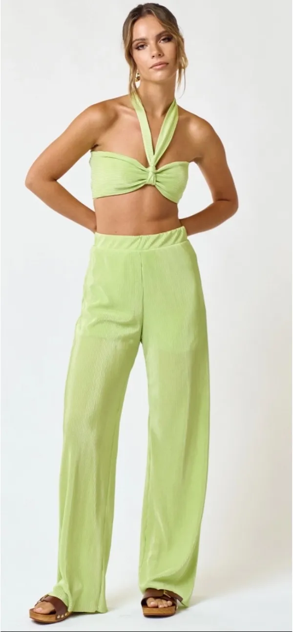Two piece set Green Size L - Image 2