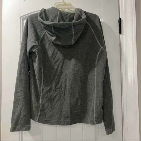 The North Face Gray Full-Zip Jacket Women’s Large - Image 5