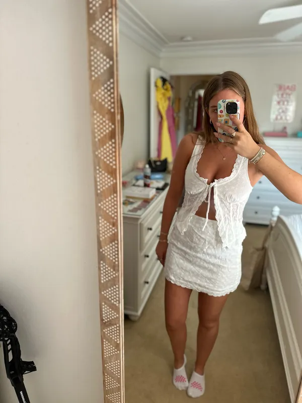 Princess Polly White Set Two-Piece - Image 2
