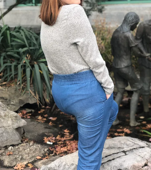 Old Navy Grey Long Sleeve Shirt - Image 2