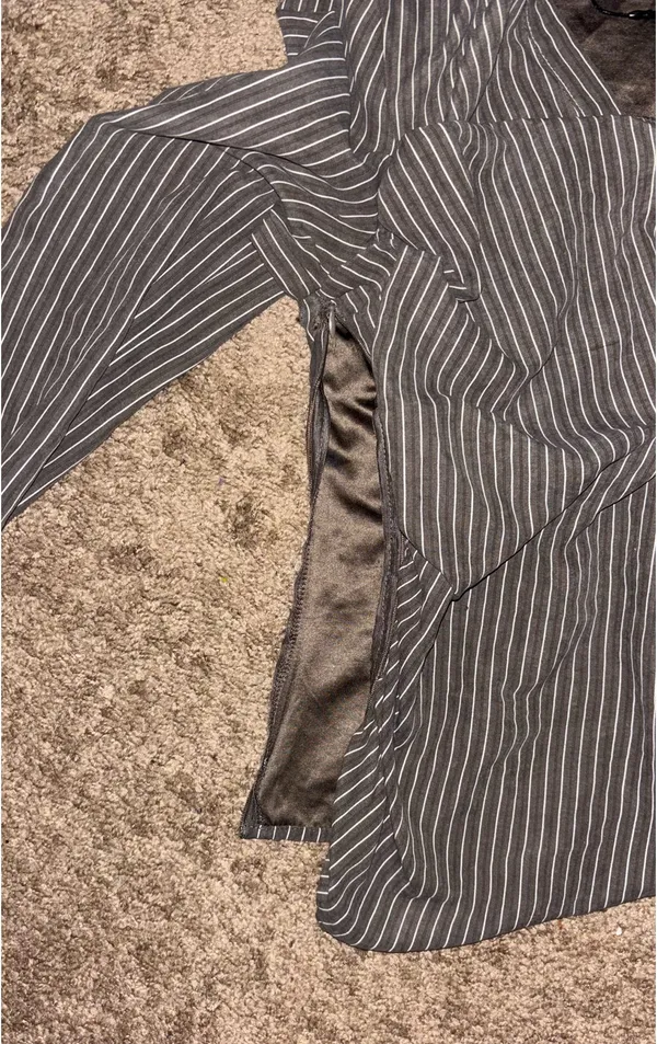 Stylish professional top Gray - Image 2