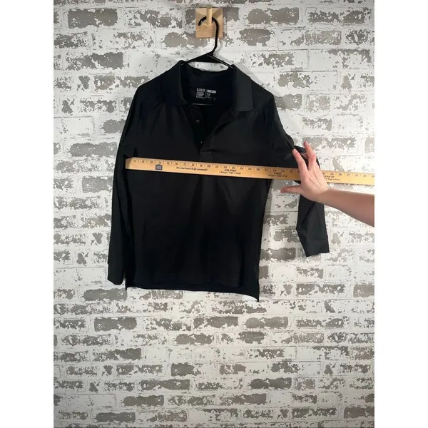 5.11 | women black long sleeve polo shirt - Image 5