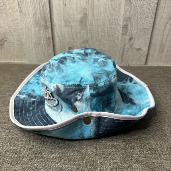 Lucky 7 Tennessee Great Smoky Mountains Tie Dye Bucket Hat sz S/M Adj Chin Strap - Image 5