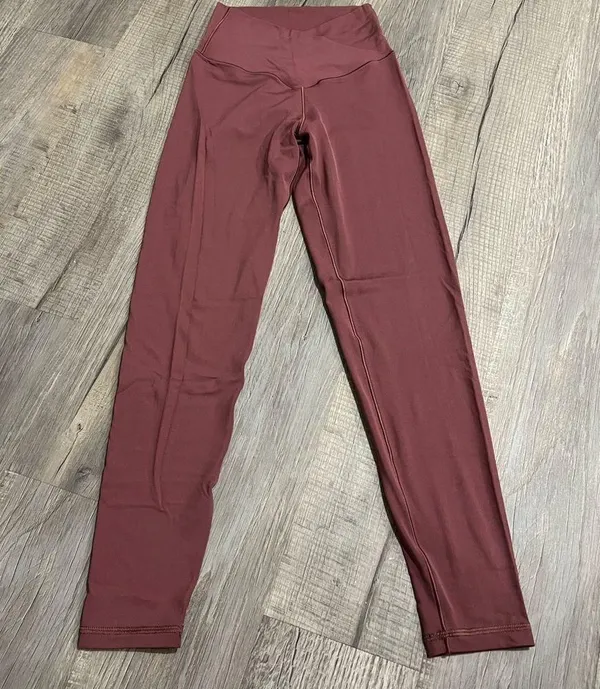 Aerie EUC OFFLINE By Real Me High Waisted Crossover Legging - burgundy - Image 2