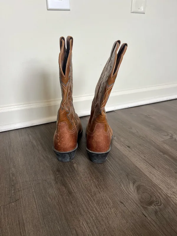 Ariat Round Up Square Toe Western Boots - Image 4