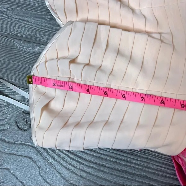 Vintage‎ Betsey Johnson pink tulle skirt dress bustier top sz 4 - Image 4