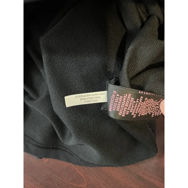 Lauren Ralph Lauren Jacket Womens Small Black Pink Full Zip Track Crest Athletic - Image 6