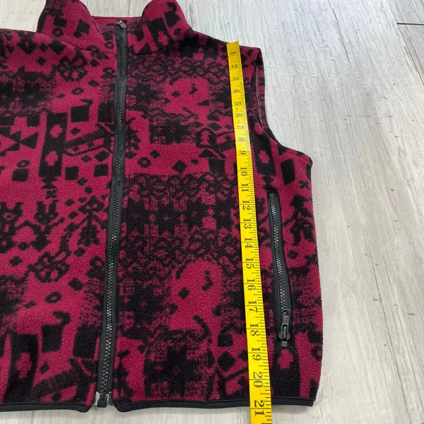 Ragged Mountain Vintage Sleeveless Zip Up Pockets Soft Warm Fleece Vest - Image 9