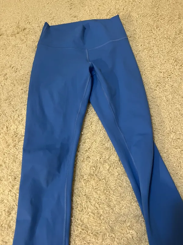 Lululemon Wunder Under 25” Blue Nile Size 6 - Image 4