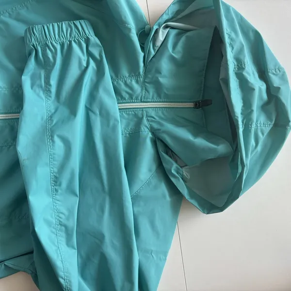 COLUMBIA XL3156 ACCESS POINT WATERPROOF WOMENS XS Teal Jacket Rain‎ - Image 2