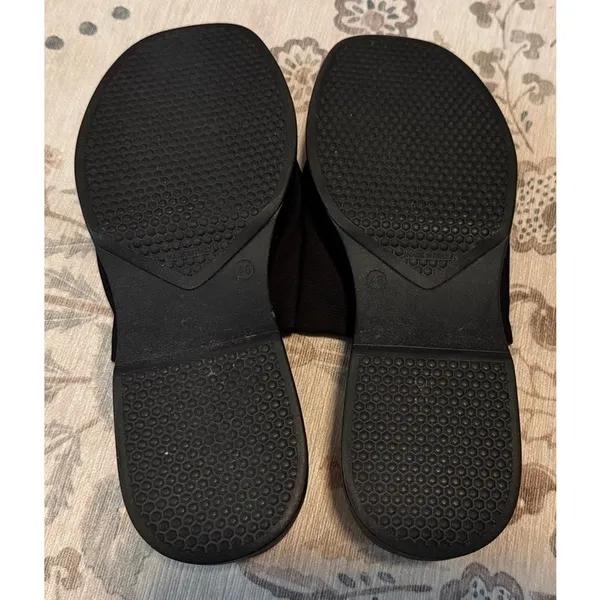 Steve Madden Slinky 30 Black Chunky Platform Slide Sandals Size 9.5 / 40 - Image 7