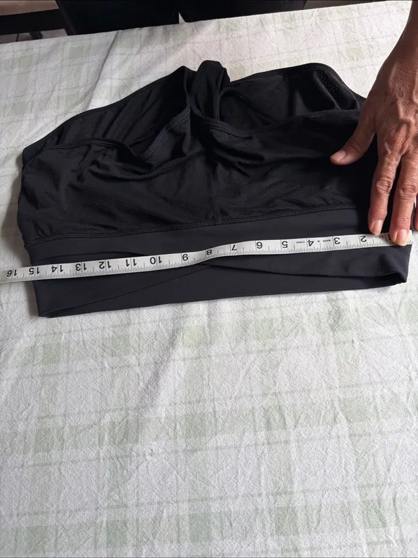 Lululemon Black Fold-Over Waist Women’s Boyshorts - Image 5