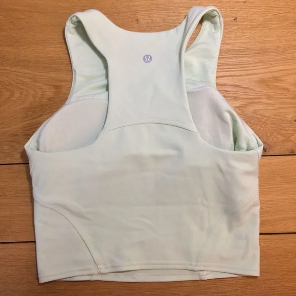 Lululemon Wunder train racerback lime green size 4 - Image 4