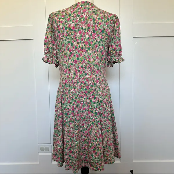 Boden Pink Floral Dress - Image 4