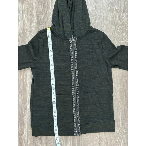 Juicy Couture Tracksuit Womens Size Medium Green Vintage Y2K Preppy‎ Classic Gym - Image 16