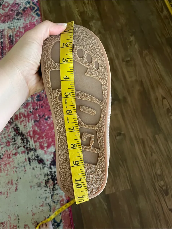 YOGI Floyd Centre Seam‎ Pink Suede Slip-On Mule Size M 9/ W 11 - Image 7