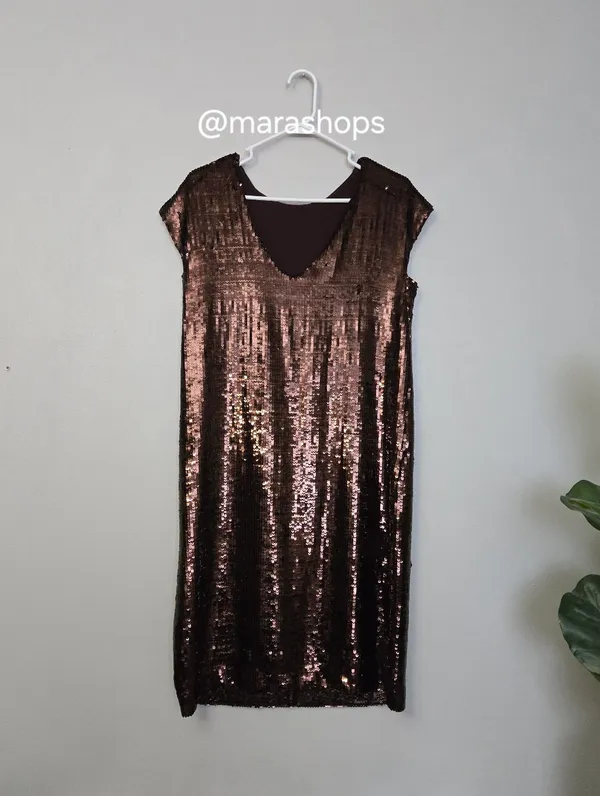 Anthropologie Maeve Kara Sequined Mini Dress - Image 8