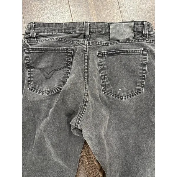 Harley-Davidson Genuine MotorClothes‎ Black Denim Jeans - Image 4