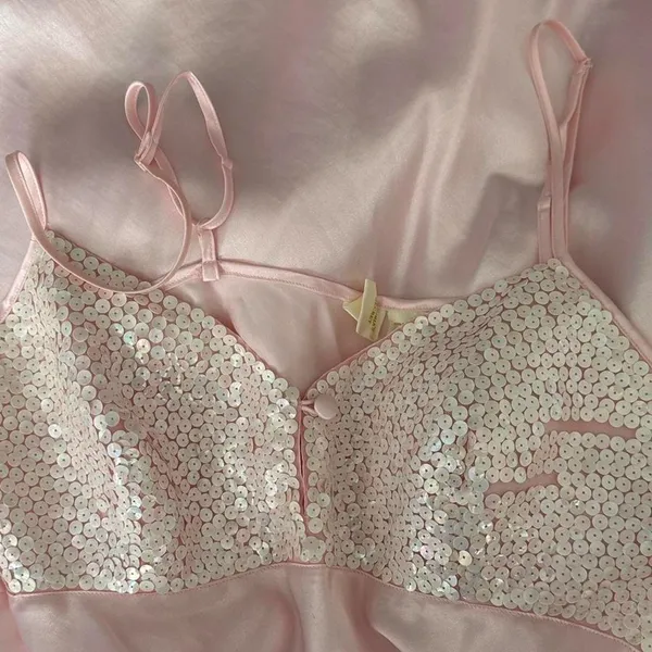 Victoria’s Secret Vintage Sequin Slip - Image 5