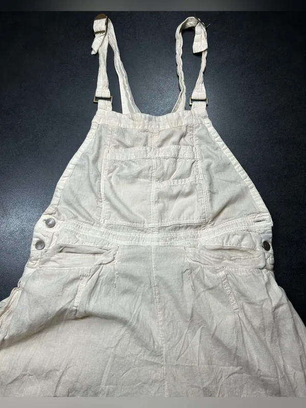 Free People Women’s Size M Follow The Sun Overalls In Morning Oak - Image 7