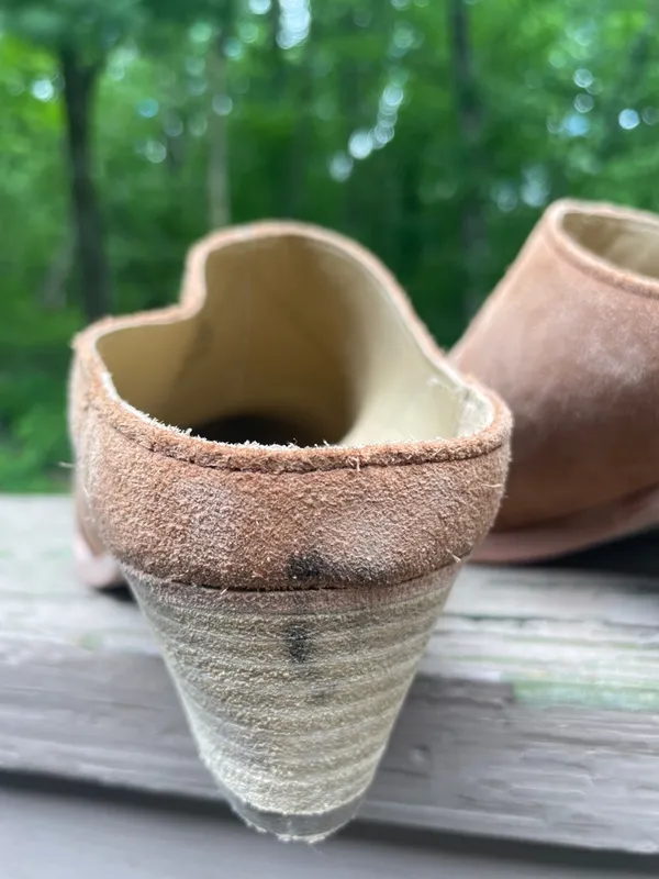 Free People Suede Mule Shoes - Image 11