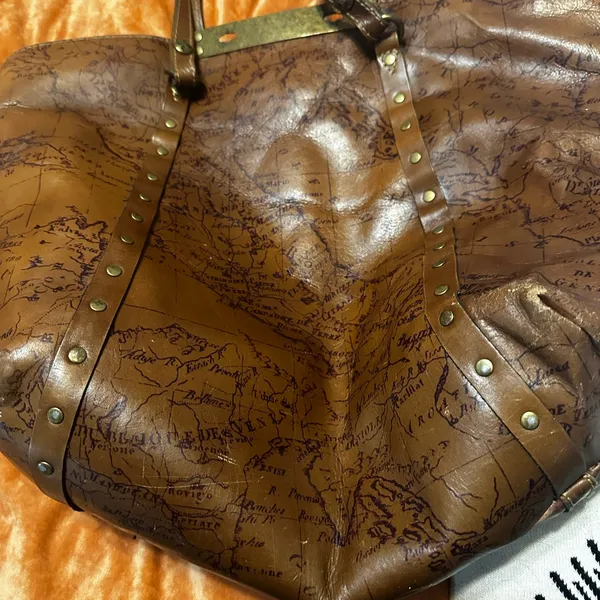 Patricia Nash Tan Leather Tote - Image 2