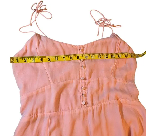 Abercrombie & Fitch Pink Maxi Dress - Size L - Image 10