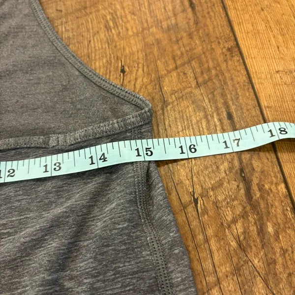 Lululemon Cool Racerback Tank Top Heathered Slate Gray Women’s Size 2 / W1H09S - Image 5