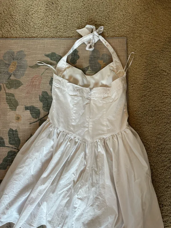 Steve Madden White Mini Dress - Image 3