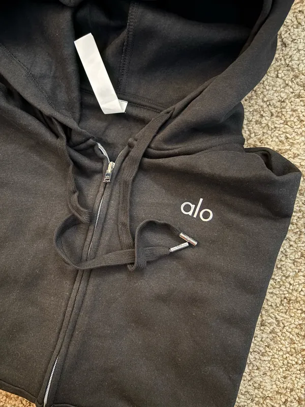 🖤✨ Accolade Full Zip Hoodie Black – Medium - Image 7