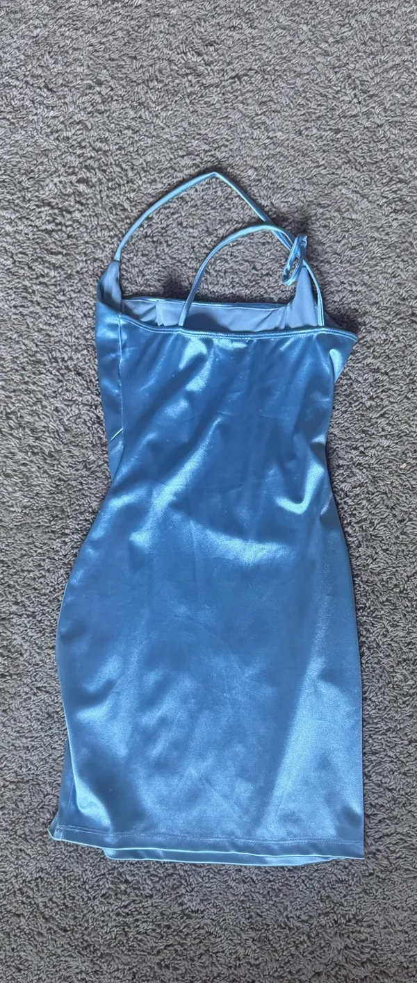 Windsor Blue Shimmer Dress Mini - Image 2