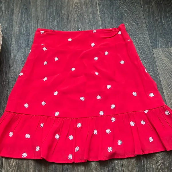 For Love & Lemons Red Skirt - Image 2