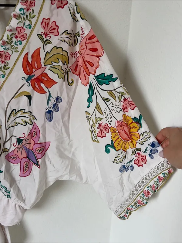 Farm Rio Insects Floral Bodysuit - Image 6