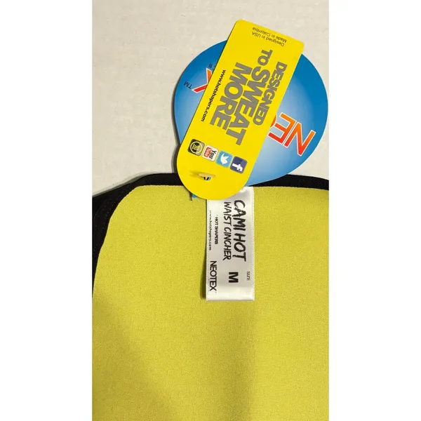 Cami Hot Shapers Neoprene Waist cincher vest workout attire support sz Med - Image 4
