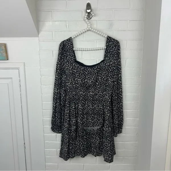Altar’d State Cheetah Animal Print Tiered Dress Size M - Image 9