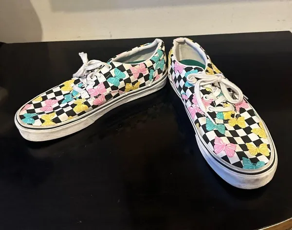 Vans Checkered Butterfly Sneakers - Multicolor - Image 2