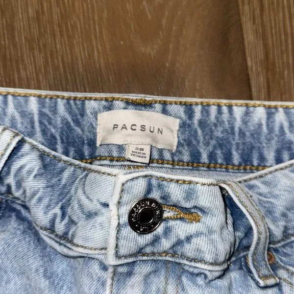 PacSun Blue Casual Mini Skirt - Image 3