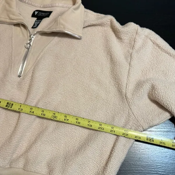 Victoria's Secret Beige crop‎ sweatshirt - Image 5