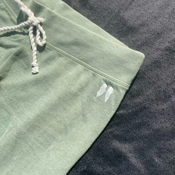 💚 VTG Vintage 2016 Victoria’s Secret XS Sage Green Totally Beachin’ Sweatpants Joggers 💚 - Image 4