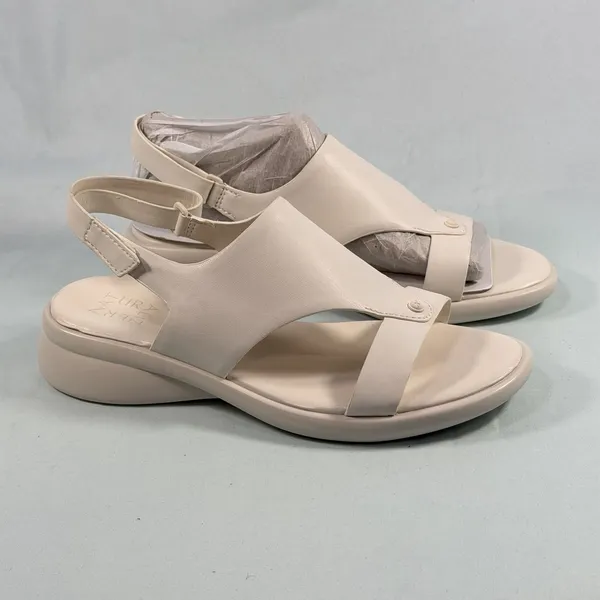 Naturalizer® Size-8M Women's Lillian Slingback‎ Sandals In Warm White - Image 2
