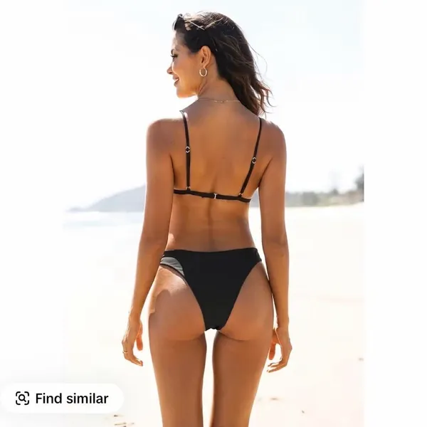 Aqua Eve black bikini set Size XS - Image 5