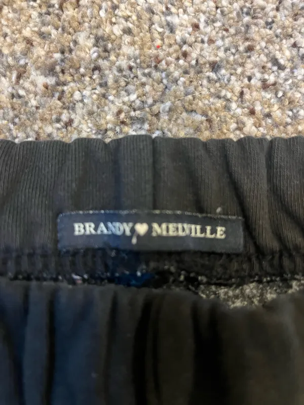 Brandy Melville Charcoal Lounge Pants - Image 3