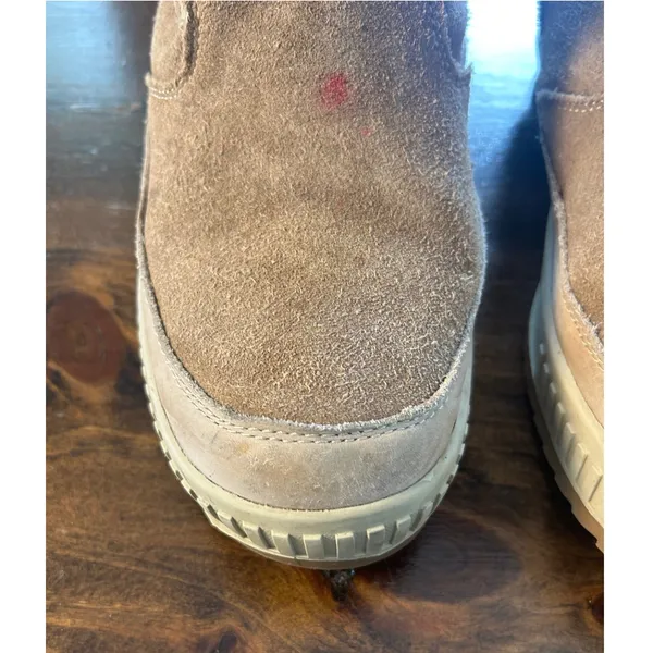 Pajar Canada Winter Boot 10 Tan Waterproof Faux Wool Suede Zip Snow Ski Gorpcore - Image 7