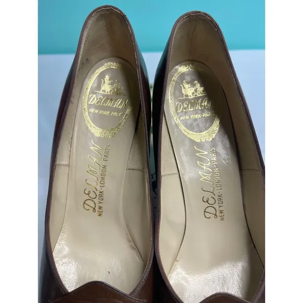 Vintage Leather Loafers - Image 2
