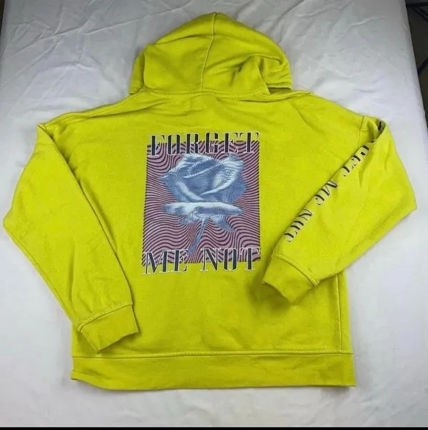 Rose hoodie Yellow - Image 3