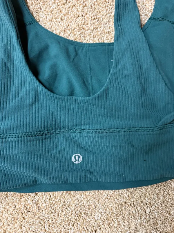 Green Lululemon Ribbed Set  - Image 3