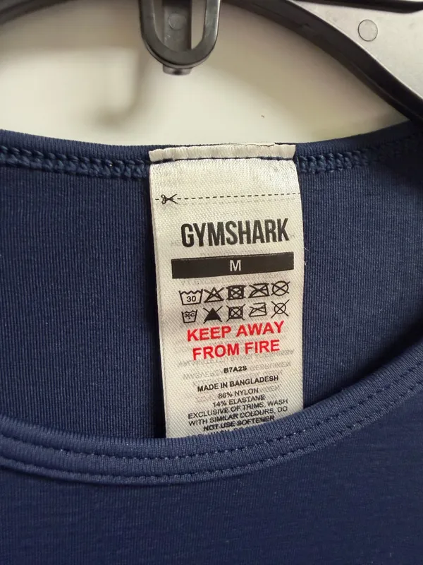 Gymshark Crop Long Sleeve Top - Image 2