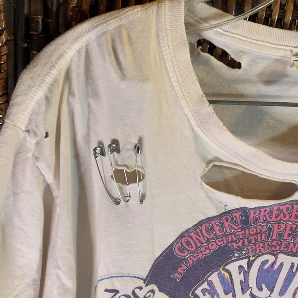 Retro Led Zepplin Distressed T-Shirt Size XL Gildan - Image 3