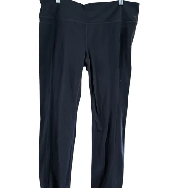 Athleta Black Wide Leg Pants Flowy Comfort - Image 9